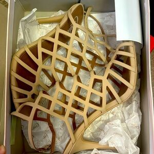 Brand new Nude Strappy Heel